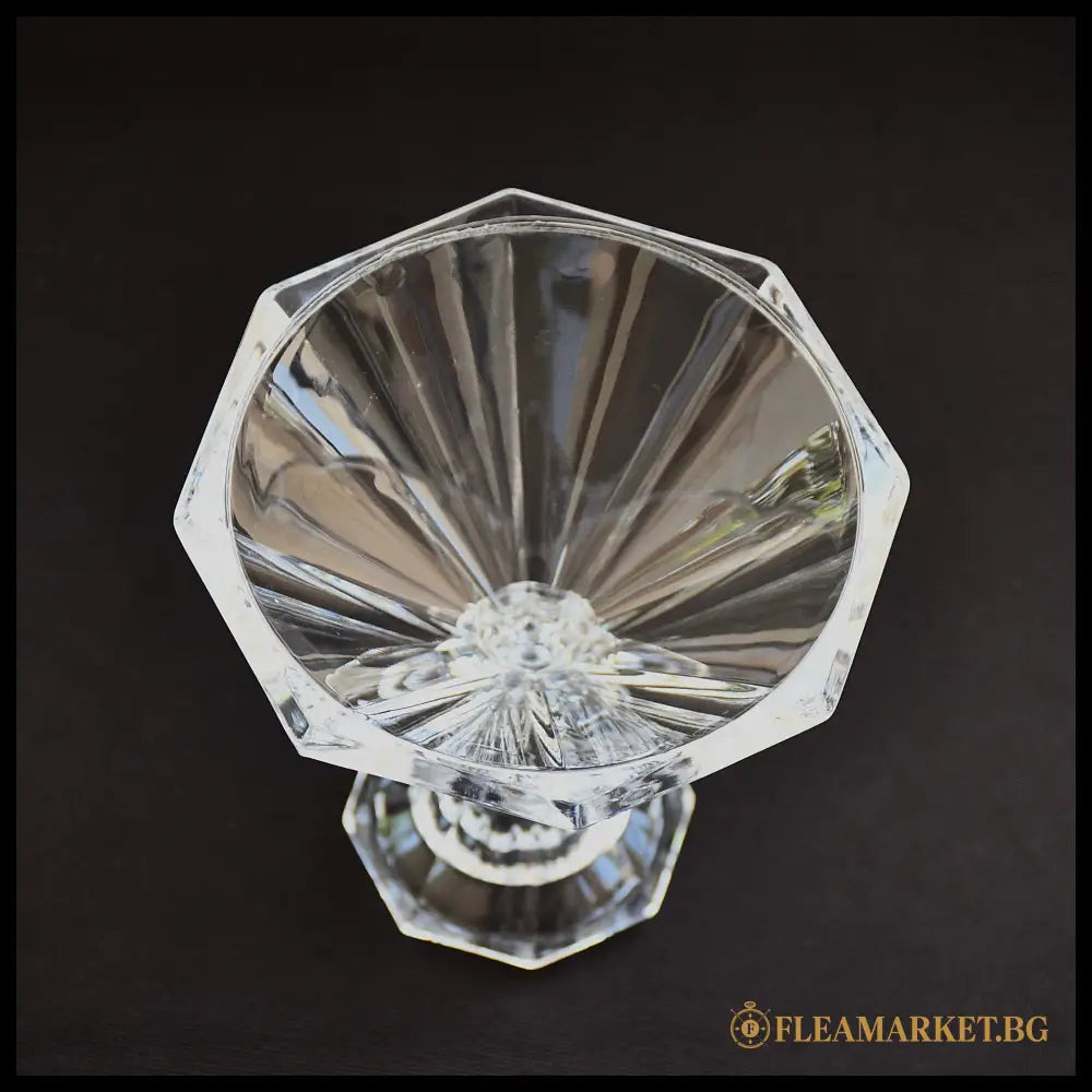 Комплект два реверсивни свещника Shannon Crystal 24% оловен кристал (090608261447) - Стъкло