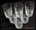 Комплект 6 кристални чаши Hoya Glass Works - изглед отстрани