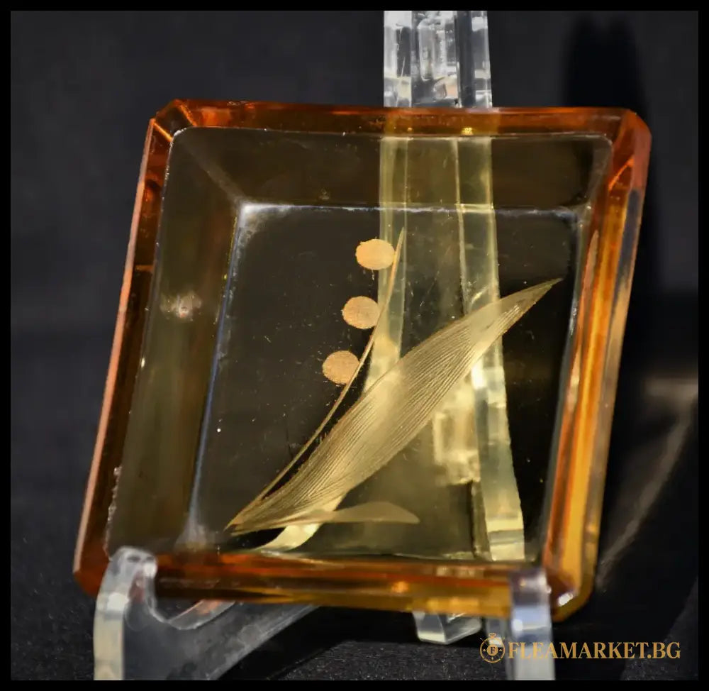 Комплект подложки за чаши Art Deco - ръчно гравирани - antique