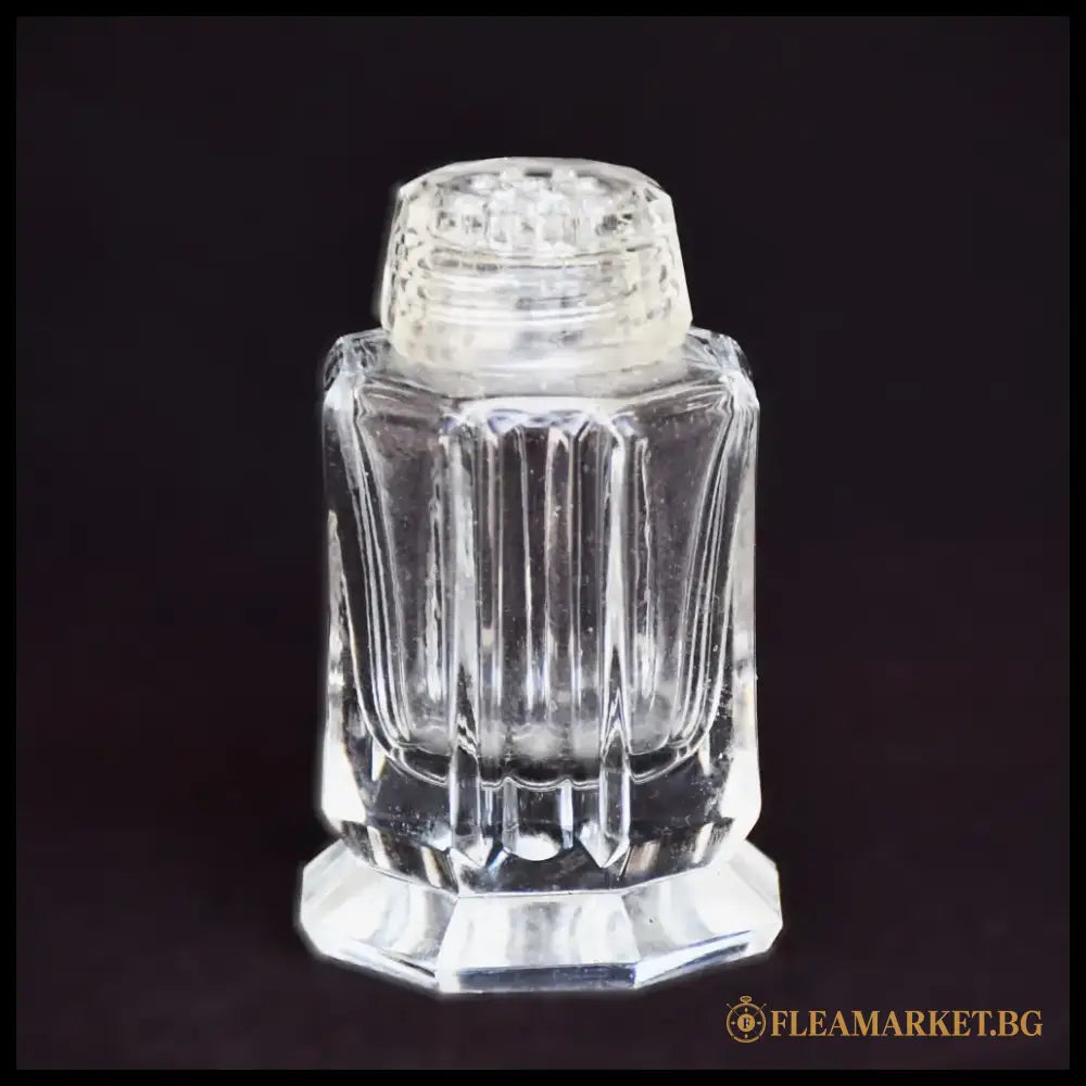 Комплект стъклени солници. Арт Деко - 1930-те. - antique