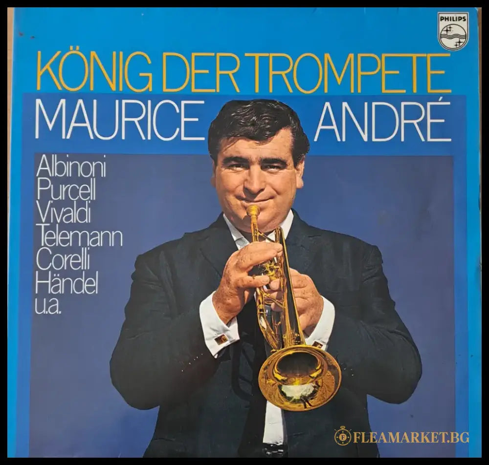 Konig Der Trompete Maurice Andre (Двоен албум) - antique