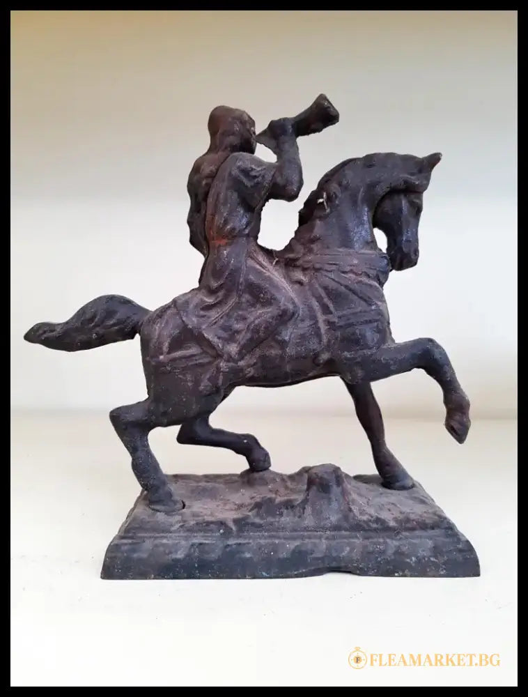 Конник - желязо - antique