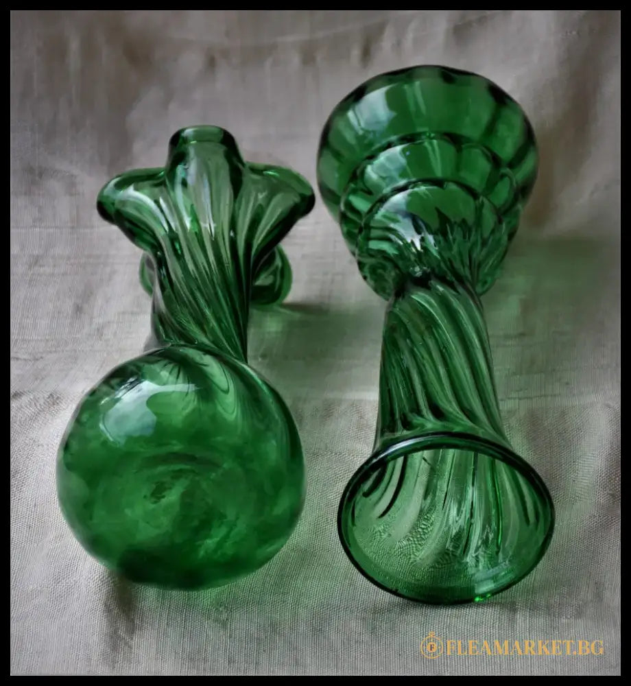 Коплект вази Hoosier Glass - antique