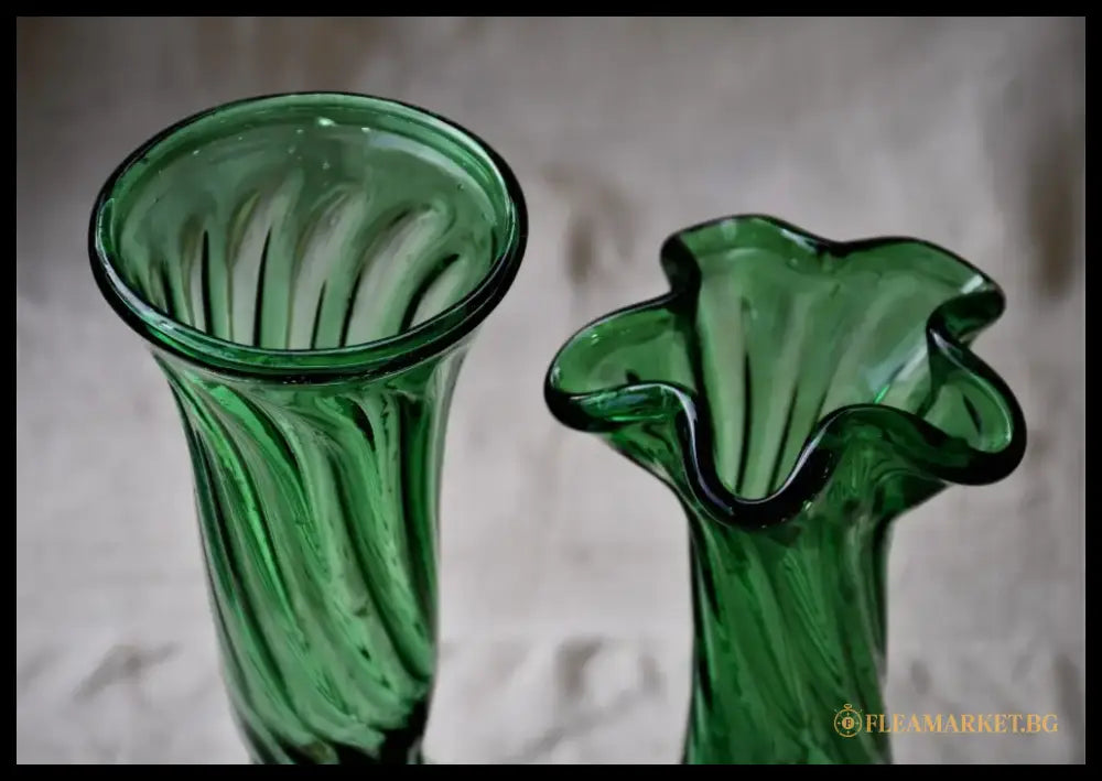 Коплект вази Hoosier Glass - antique