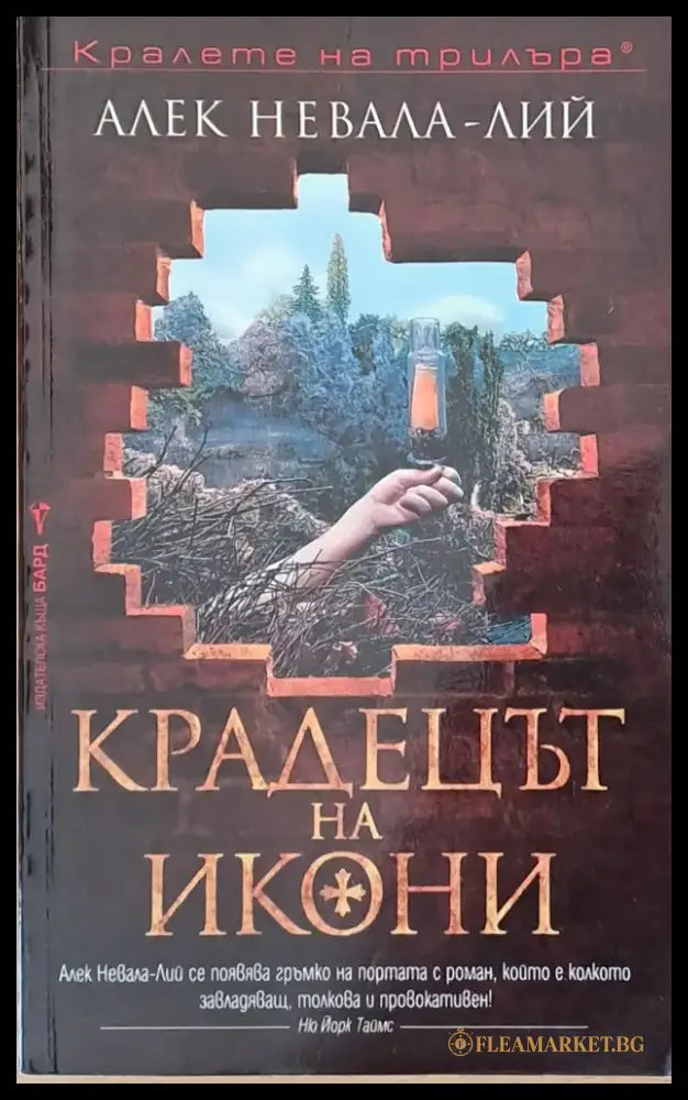 Крадецът на икони - Книги