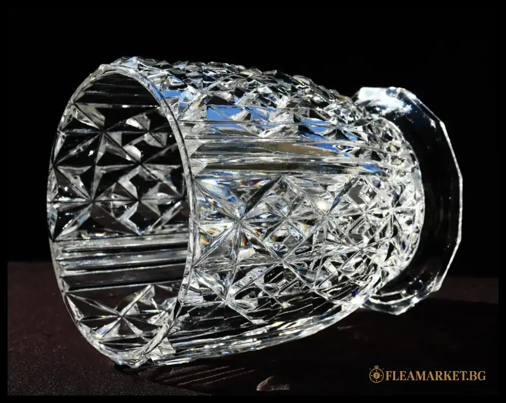 Кристална винтидж ваза Art Deco - antique