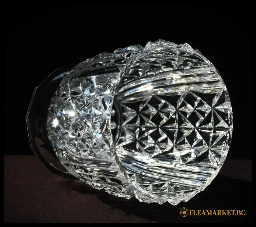Кристална винтидж ваза Art Deco - antique