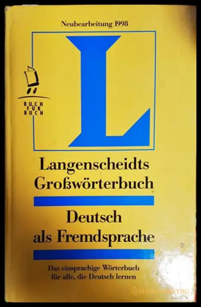 Langenscheidts Grosworterbuch Deutsch als Fremdsprache - Книги