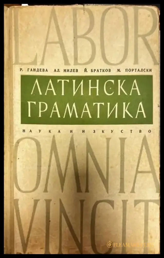 Латинска граматика (406) - Книга