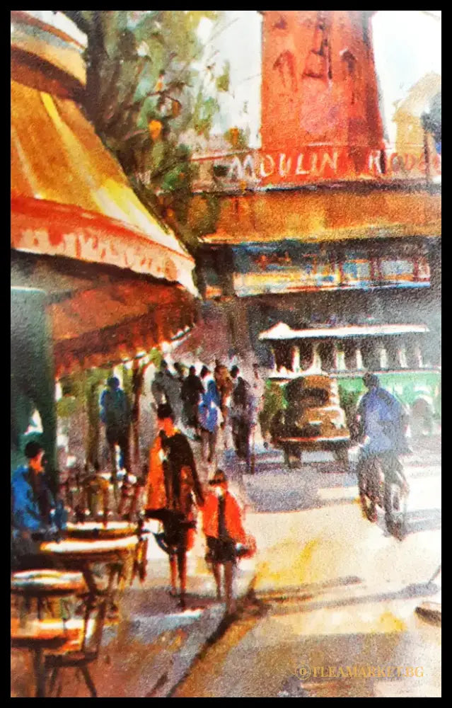 ’Le Moulin Rouge’- принт (1236) - Принт