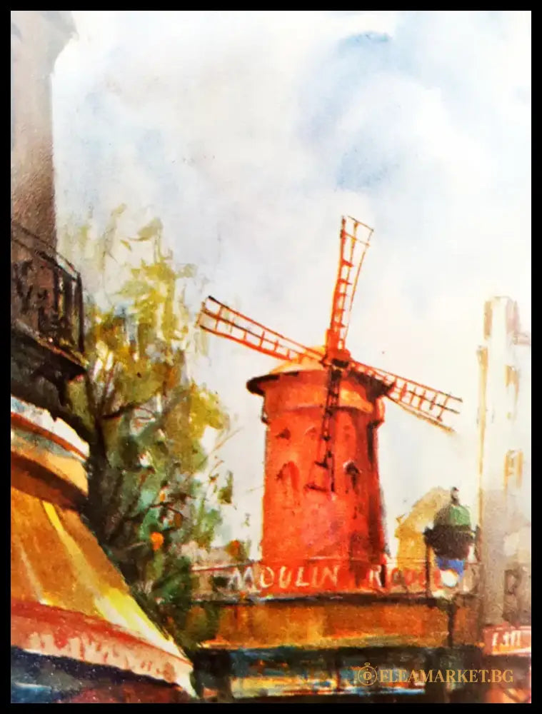 ’Le Moulin Rouge’- принт (1236) - Принт