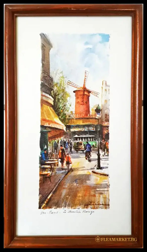 ’Le Moulin Rouge’- принт (1236) - Принт