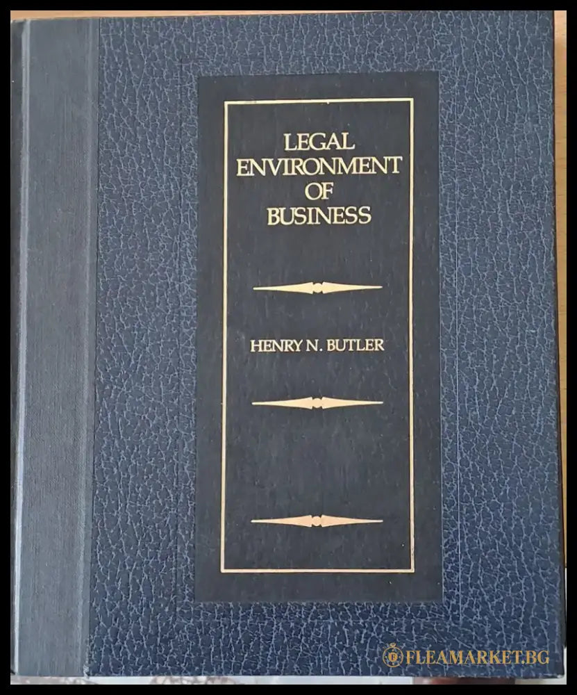 Legal Environment of Business (174) - Книга