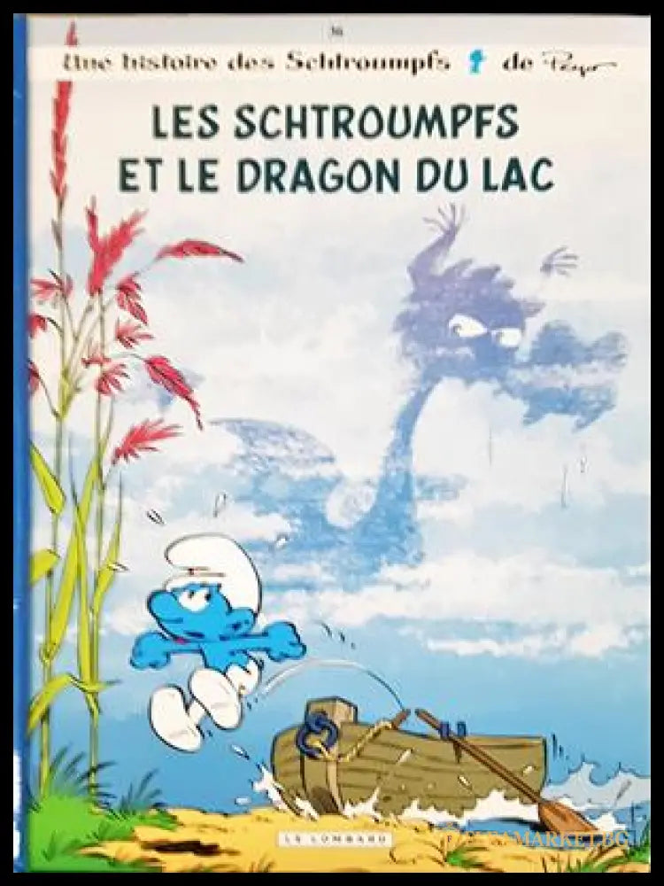 Les Schtroumpfs et le Dragon du lac - корица