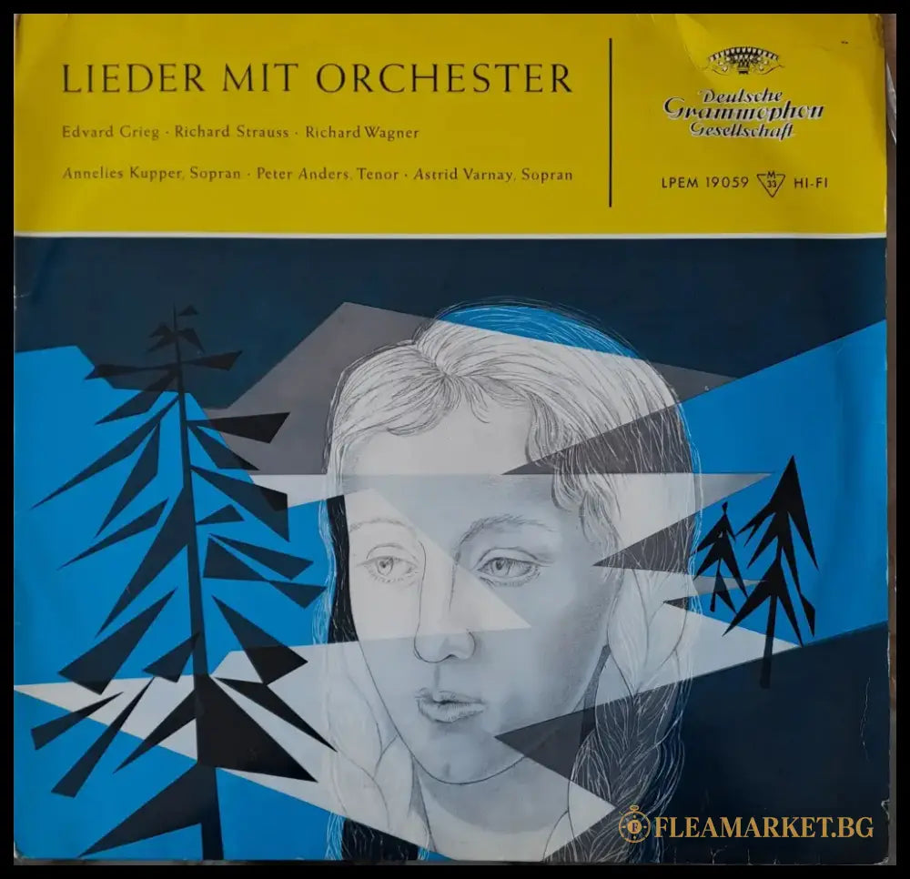 Lieder mit Orchester: Edvard Grieg Richard Straus Richard Wagner - antique