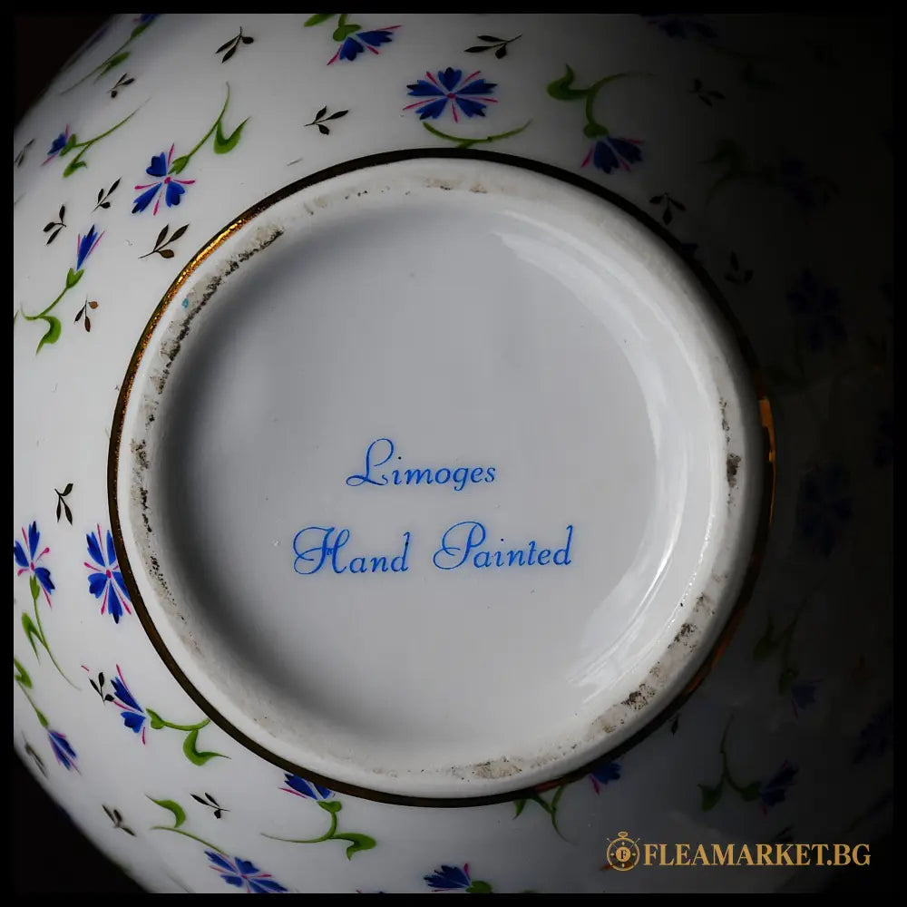 Limoges Barbeau - дъно без маркировка