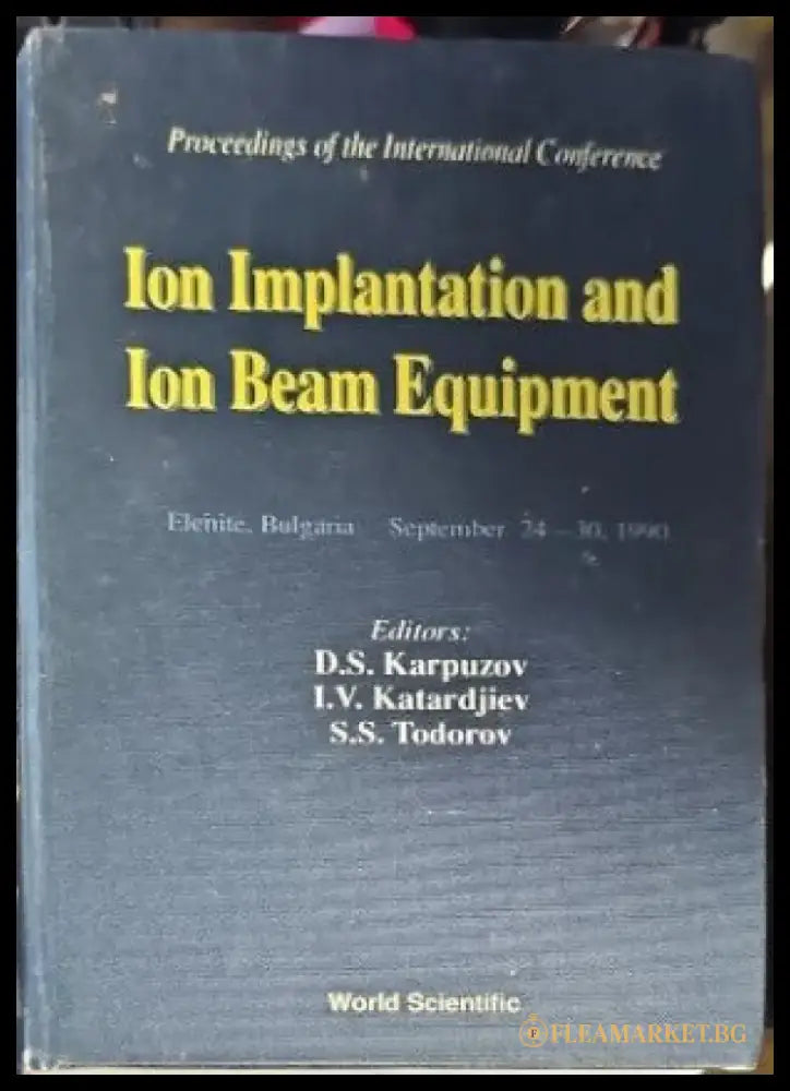 Lon implantation and lon Beam Equipment - Книги
