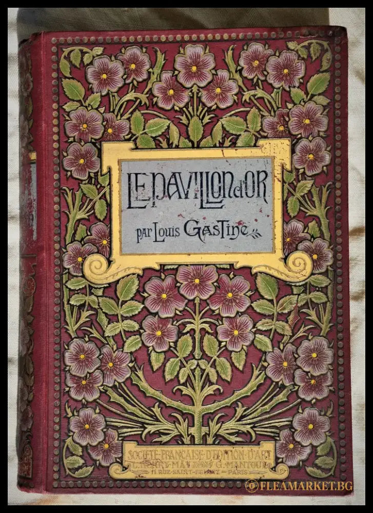 Louis Gastine - Le Pavillon d’Or - Paris около 1880-90 - Книги