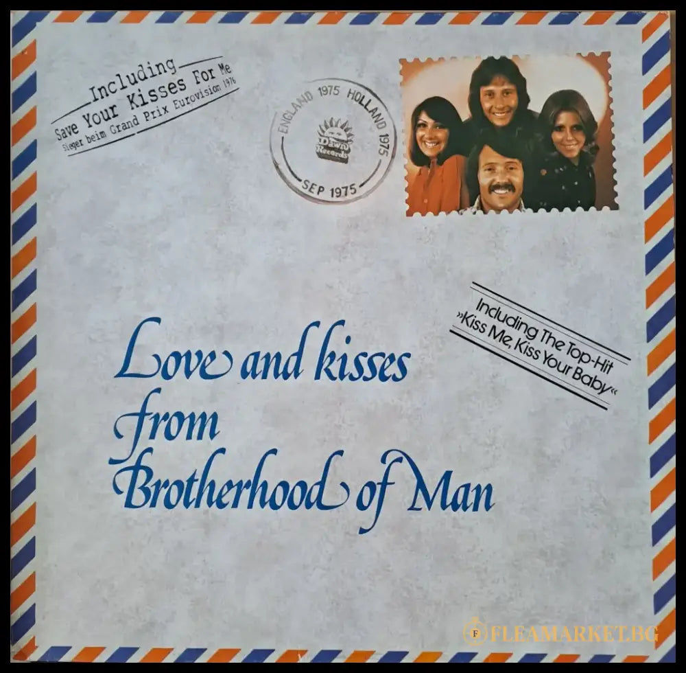 Love and kisses from Brotherhood of Man - antique