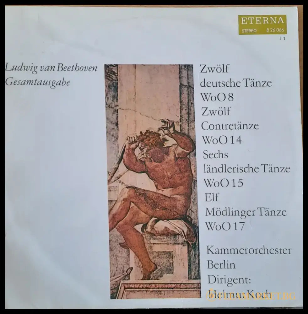 Ludwig van Beethoven - Kammerochester Berlin dirigent: Helmut Koch - antique