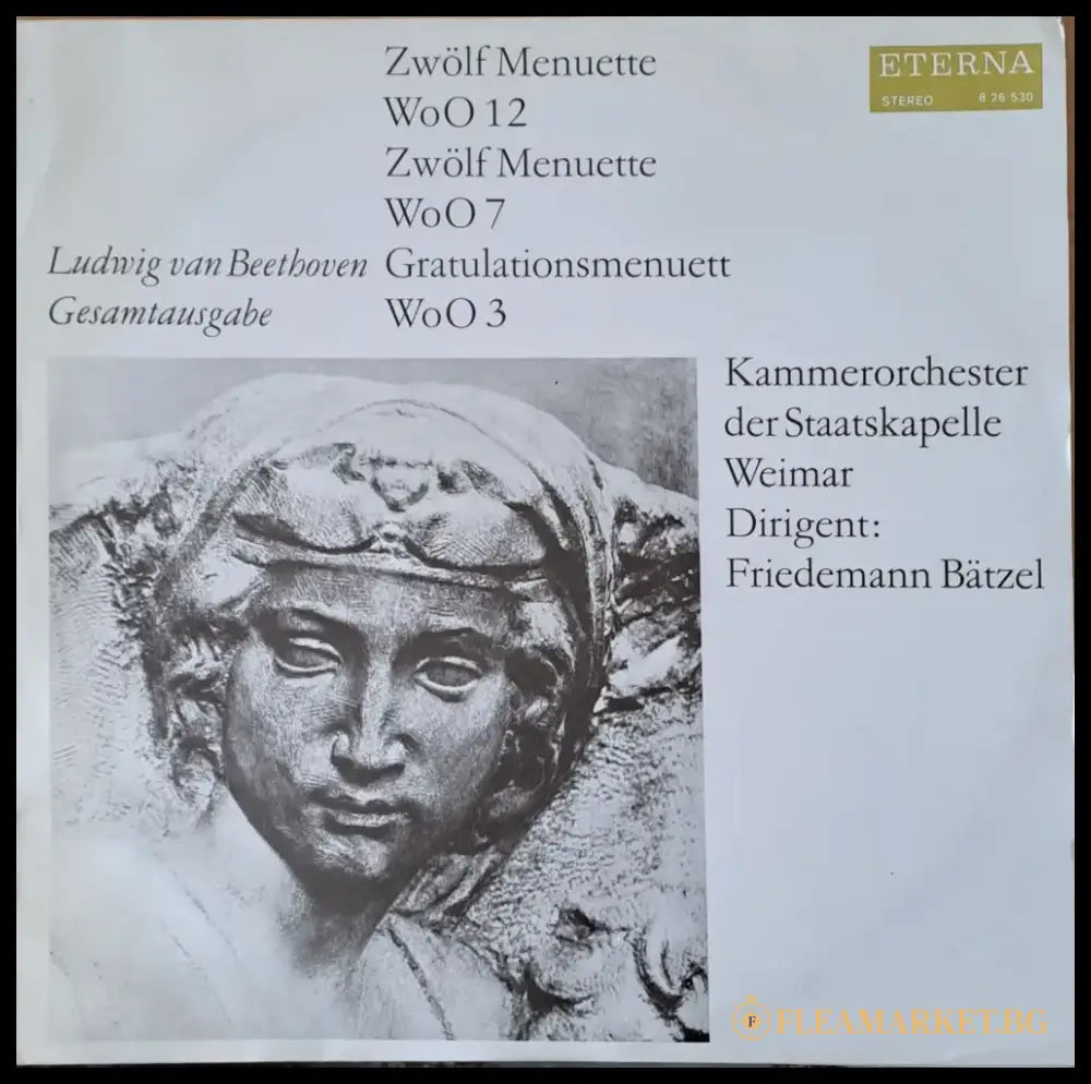 Ludwig van Beethoven: Zwolf Menuette WoO12 Zwolf Menuette WoO7 - antique