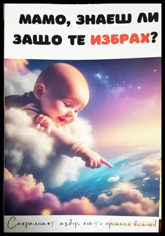 Мамо знаеш ли защо те избрах? (3736) - Книга