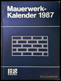 Mauerwerk-Kalender 1987 - Peter Funk