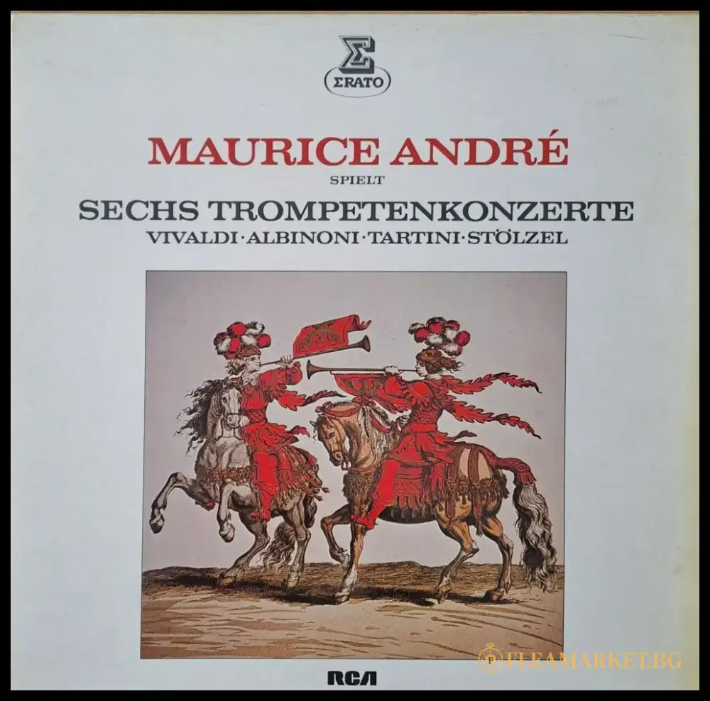 Maurice Andre spielt Sechs Trompetenkonzerte - antique