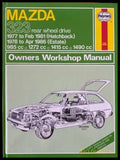 Mazda 323 rear wheel drive 1977 to Feb 1981 (Hatchback). 1978 to Apr 1986 (Estate) Owners Workshop Manual - Книги