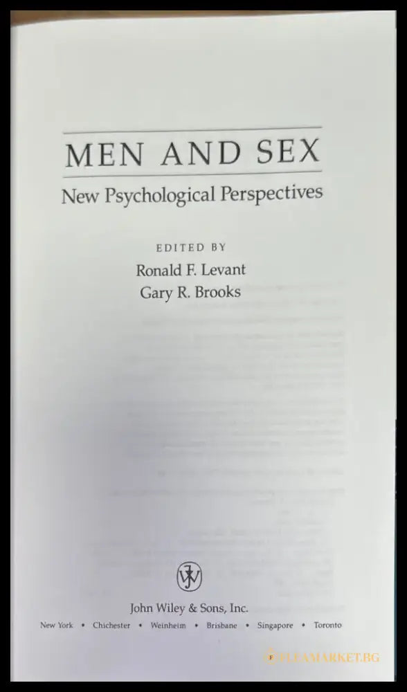 Men and sex - Книги