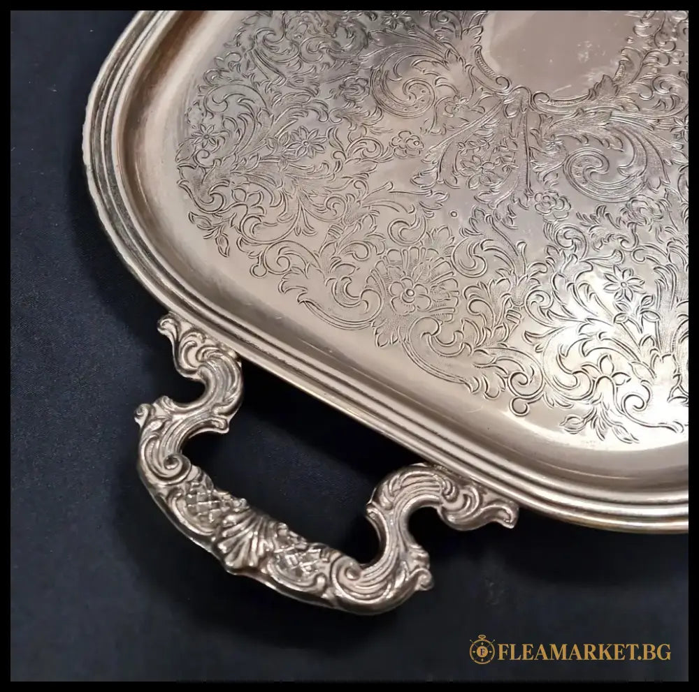 Метален поднос - antique