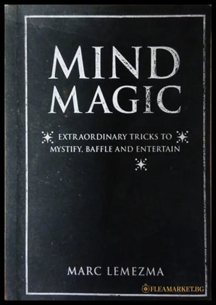 Корица на Mind magic от Marc Lemezma