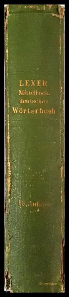 Mittelhochdeutsches Taschenwörterbuch – Matthias Lexer (1009) - Книга