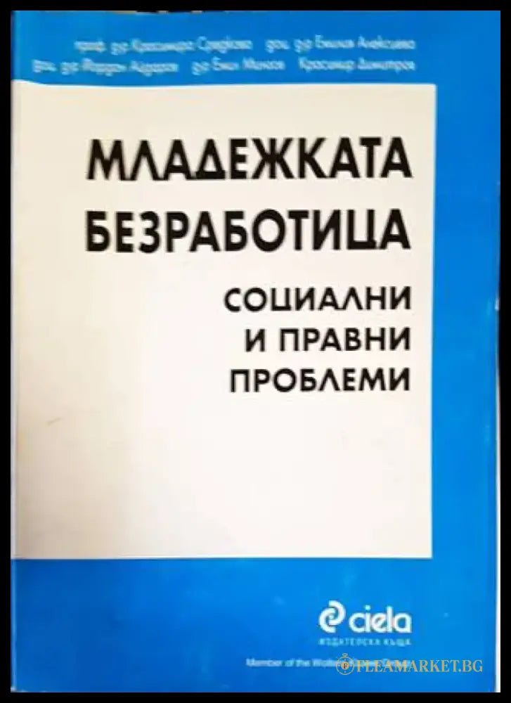 Младежката безработица: Социални и правни проблеми - Книги