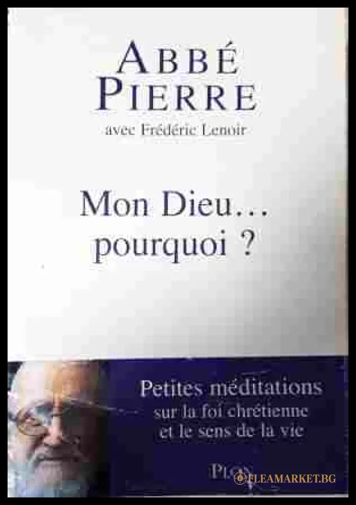 Mon Dieu... pourquoi - Abbé Pierre, Frédéric Lenoir