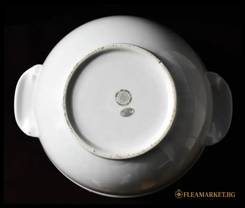 Нацистка порцеланова купа от 1930-те - antique