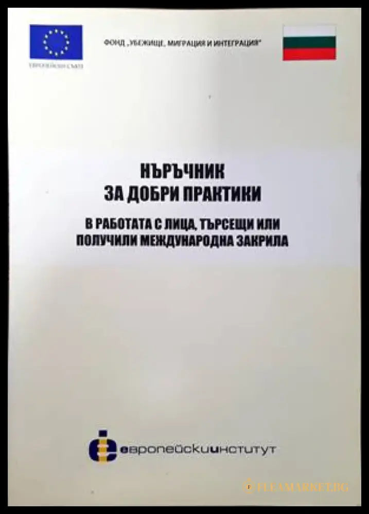 Наръчник за добри практики в работата с лица търсещи или получили международна закрила - Книги