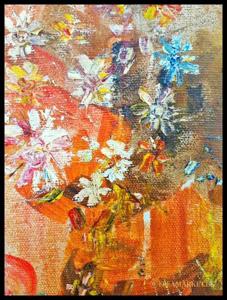 Натюрморт ’Still life flowers’- масло от Димитър Величков- 2008 година (1097) - Картина