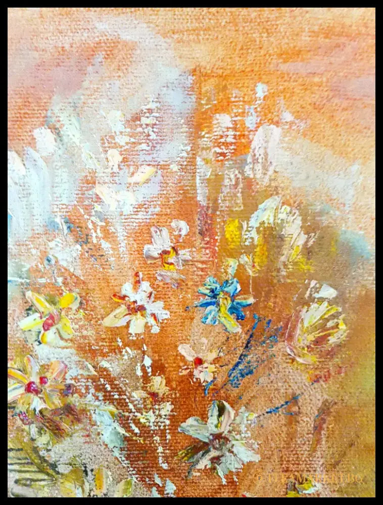 Натюрморт ’Still life flowers’- масло от Димитър Величков- 2008 година (1097) - Картина