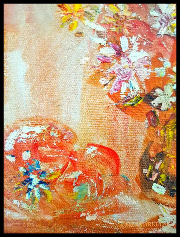 Натюрморт ’Still life flowers’- масло от Димитър Величков- 2008 година (1097) - Картина