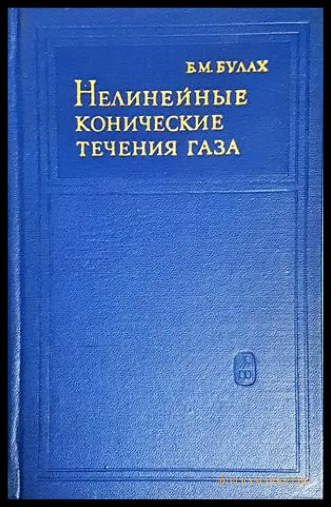 Нелинейные конические течения газа - корица