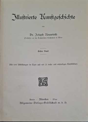 Illustrierte Kunst-Geschichte (182810261609) - Dr. Neuwirth