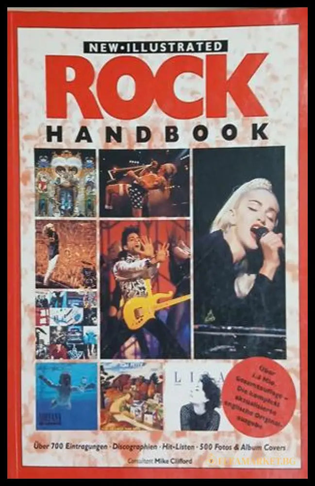 New Illustrated Rock Handbook - Mike Clifford | Salamander Books 1992