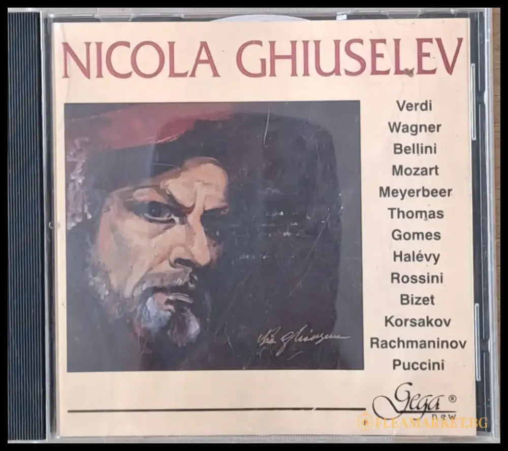 Nicola Ghiuselev: Verdi Wagner Bellini Mozart Thomas Gomes Korsakov and others 1- CD - antique
