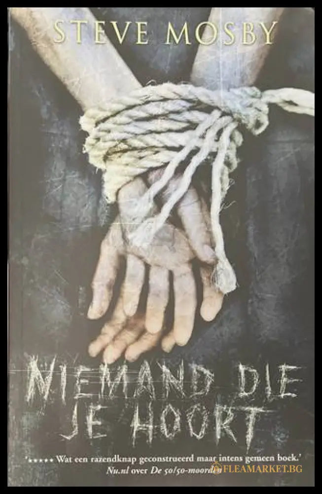 Niemand die je hoort - Steve Mosby