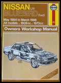 Nissan U11 Bluebird (fwd) May 1984 tu March 1986 Owners Workshop Manual - Книги