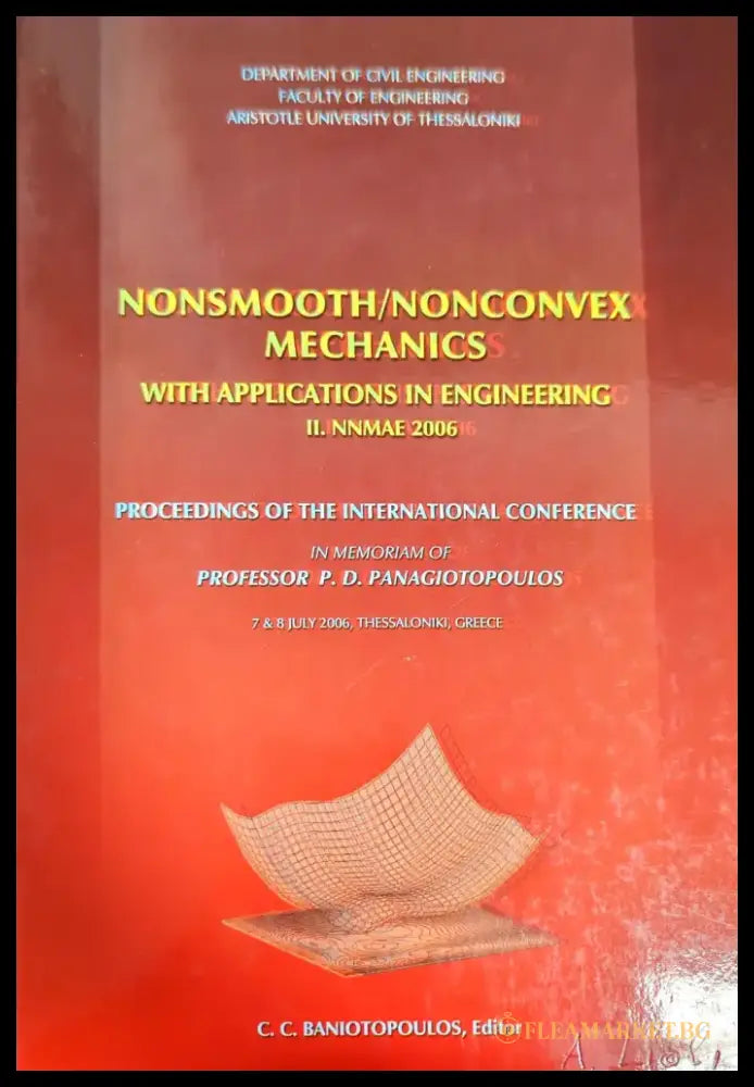 Nonsmooth/Nonconvex mechanic with applications in Engineering II - Книги