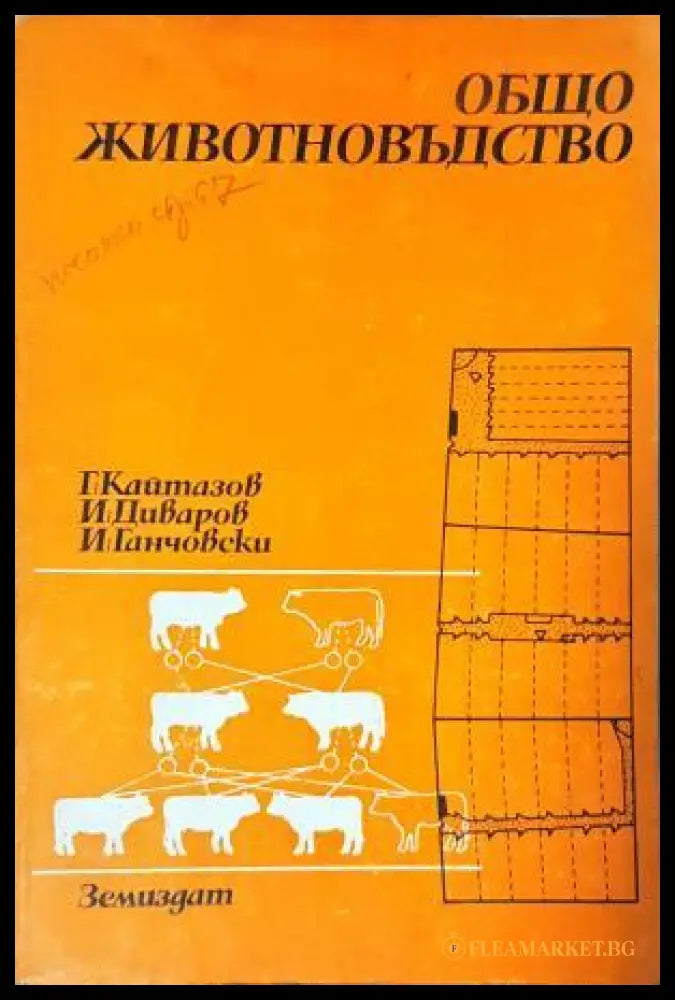 Общо животновъдство (351805261523) - Г. Кайтазов И. Диваров И. Ганчовски - Книга