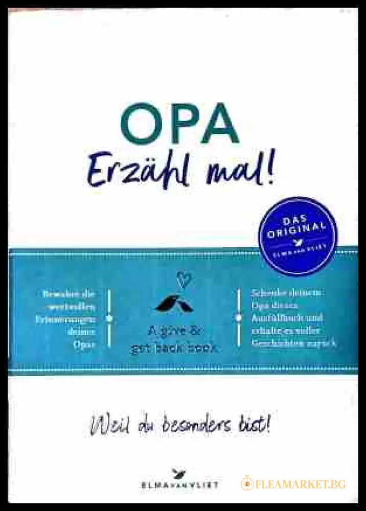 Opa, Erzähl mal! - корица