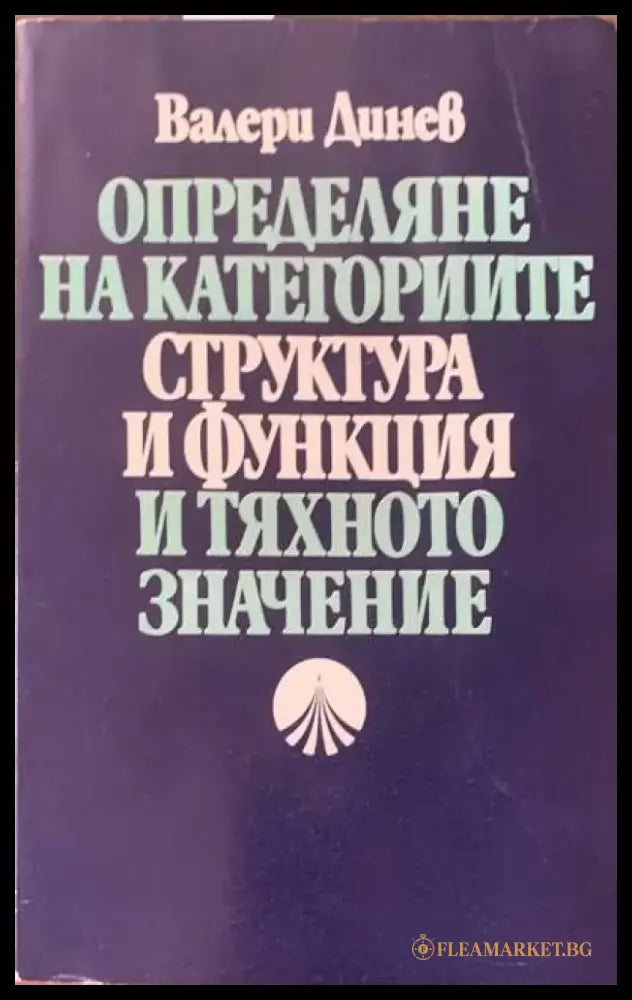 Определяне на категориите. Структура и функция и тяхното значение - Книги
